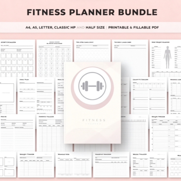 Complete Fitness Planner Bundle