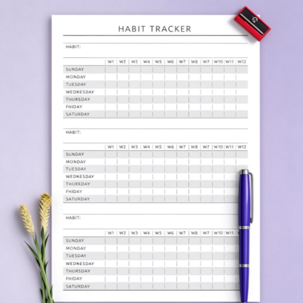 Daily Fitness Habit Tracker